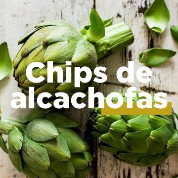 Receta Chips de alcachofas