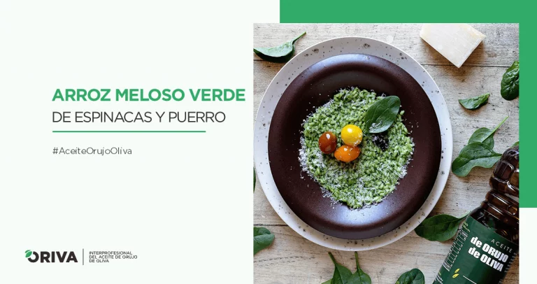 arroz meloso verde