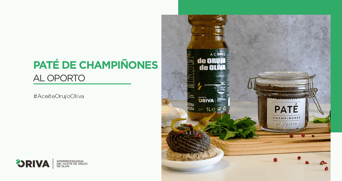 pate de champiñones al oporto