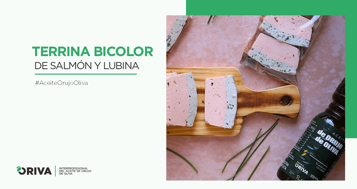 terrina bicolor salmon y lubina